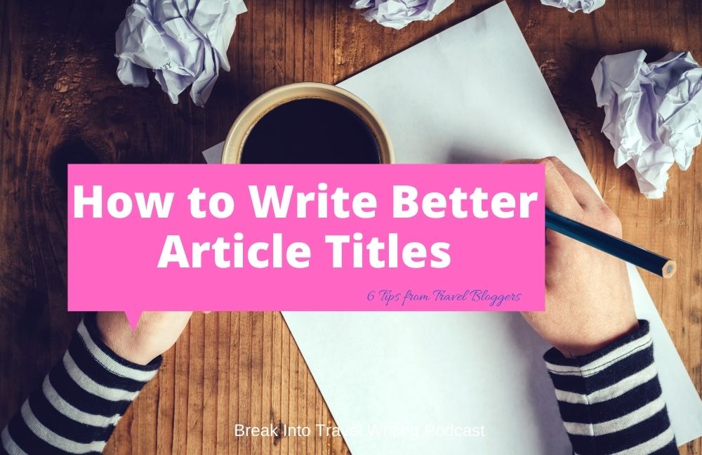 How to Write an Article Title in a Paper
